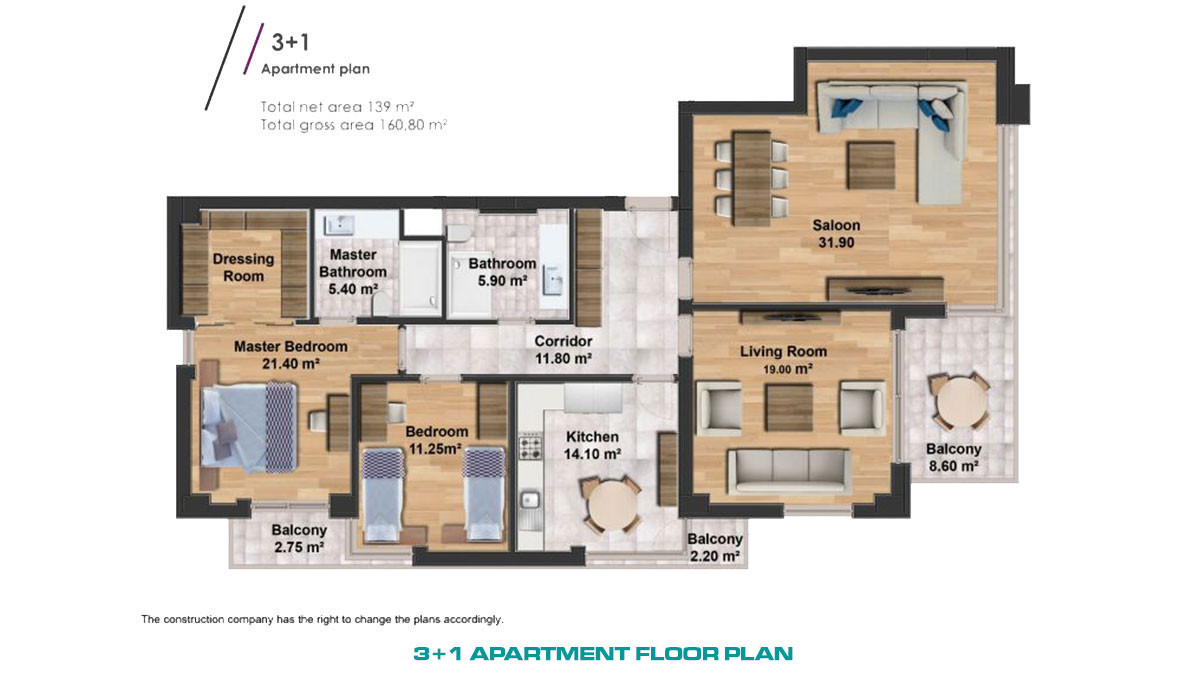 Apartments with High Investment Potential in the Heart of Alanya - 55187
