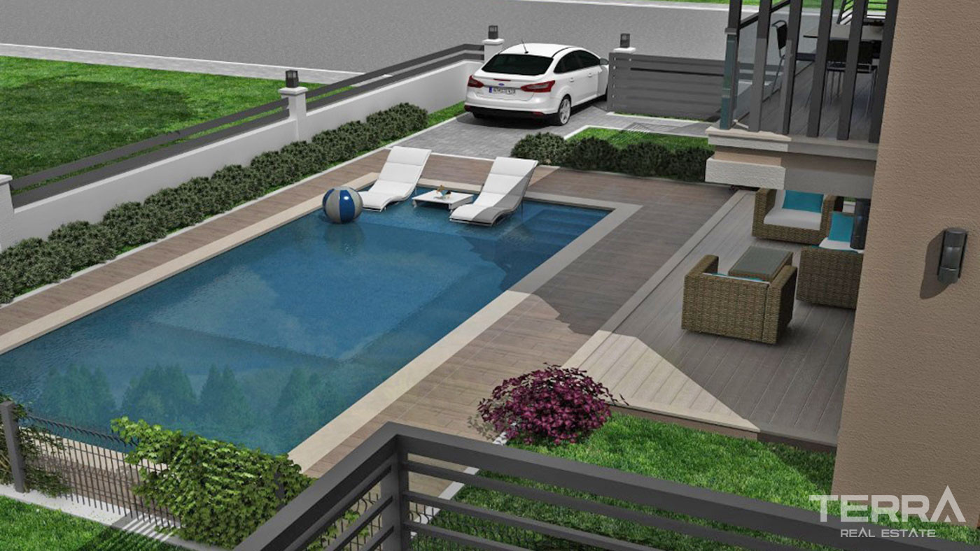 Villa with Private Swimming Pool 900 m from the Beach in Çalış Fethiye - 55213