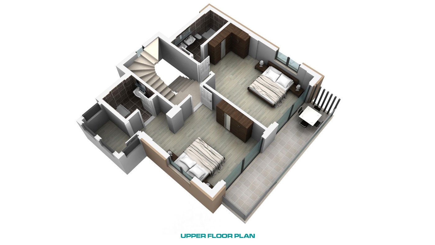 Villa with Private Swimming Pool 900 m from the Beach in Çalış Fethiye - 55234