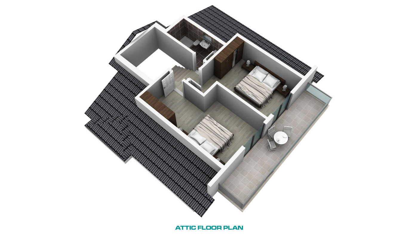 Villa with Private Swimming Pool 900 m from the Beach in Çalış Fethiye - 55239
