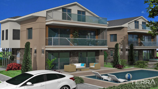 Villa with Private Swimming Pool 900 m from the Beach in Çalış Fethiye