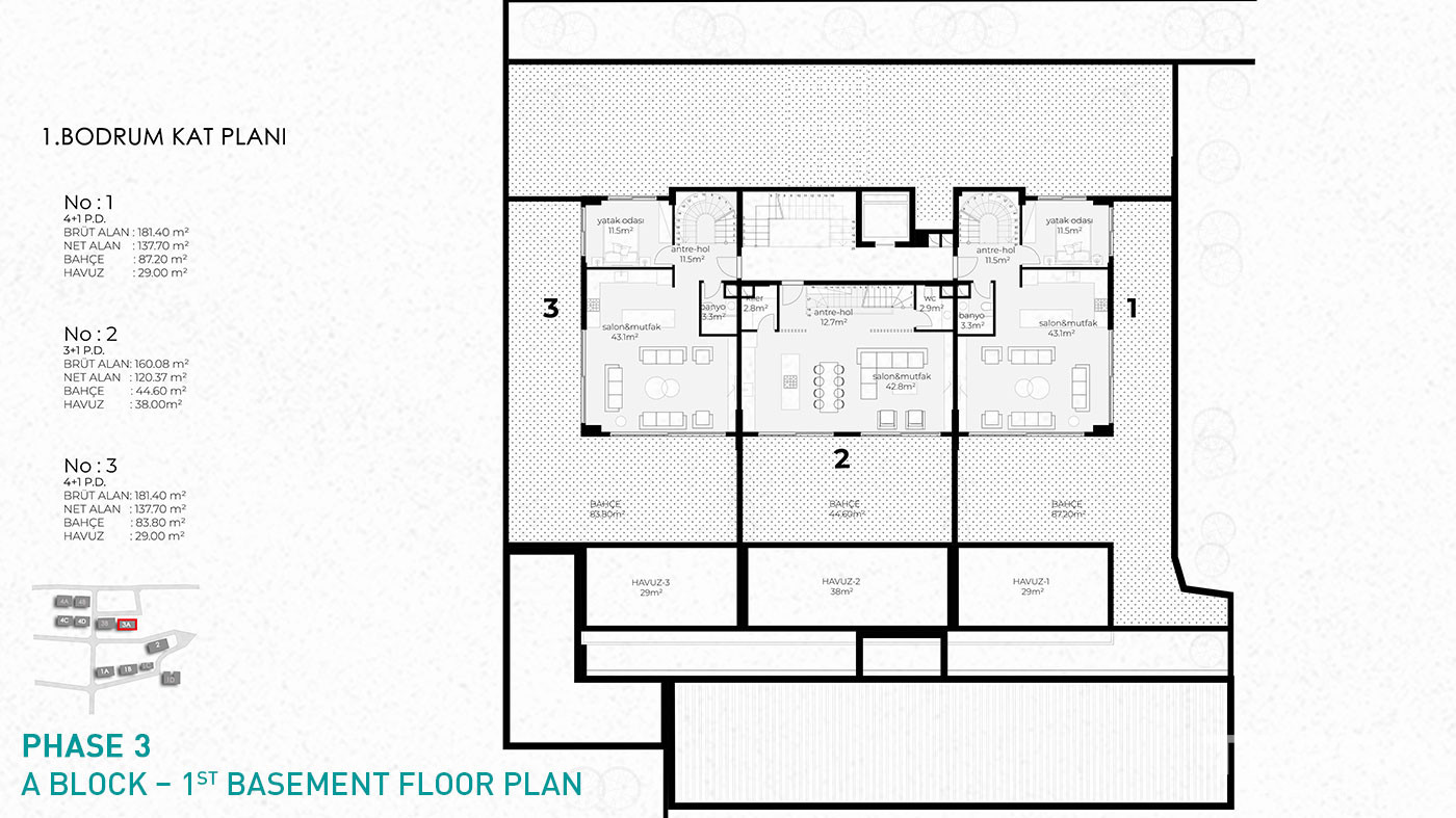 Modern Apartments with Panoramic Sea and Castle View in Alanya - 101282