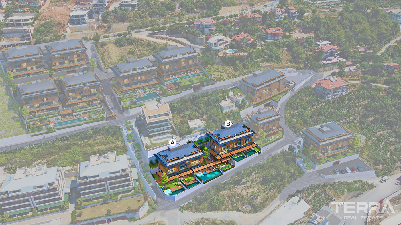 Modern Apartments with Panoramic Sea and Castle View in Alanya - 101291