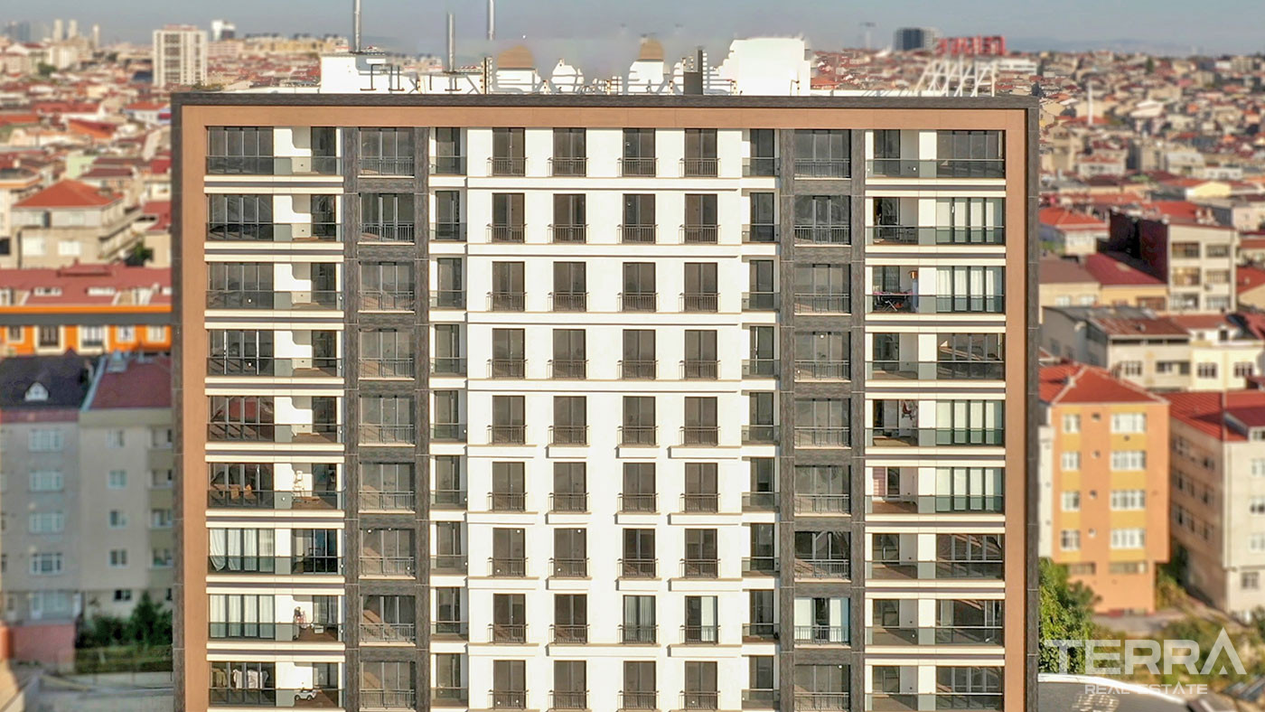 Apartments in Istanbul Bayrampaşa Close to Metro and Connection Links - 55388