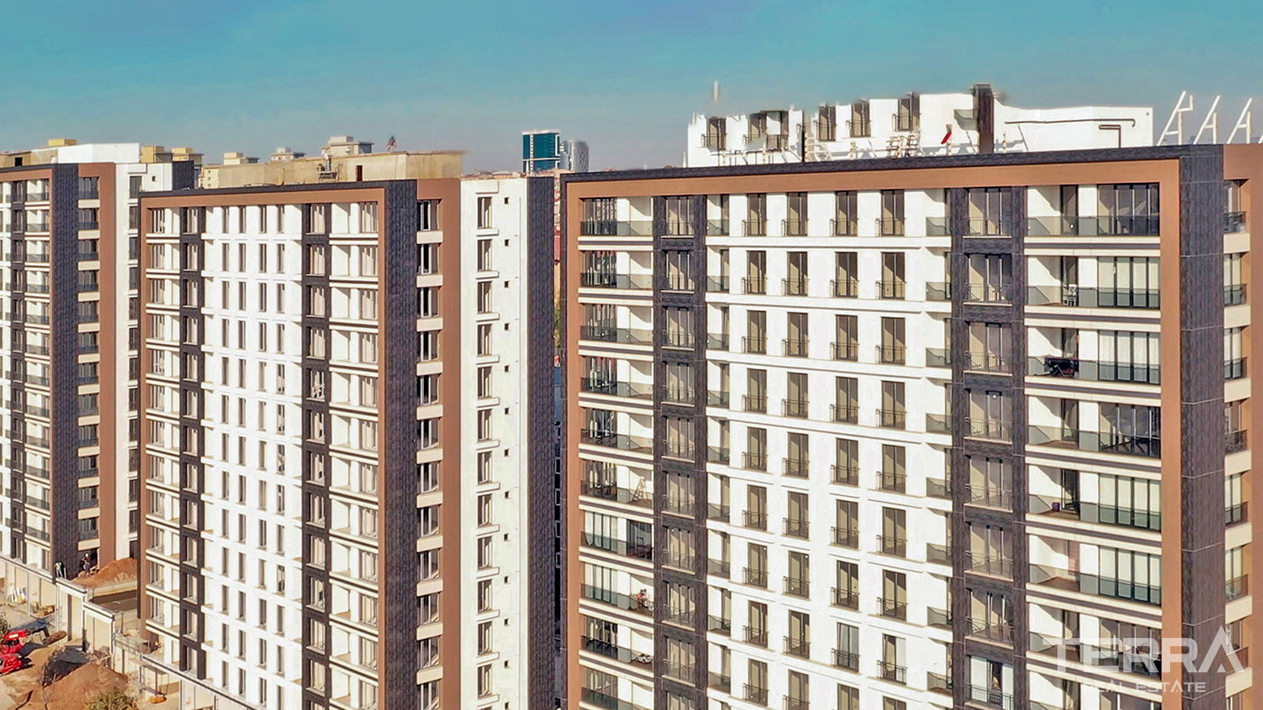 Apartments in Istanbul Bayrampaşa Close to Metro and Connection Links - 55389