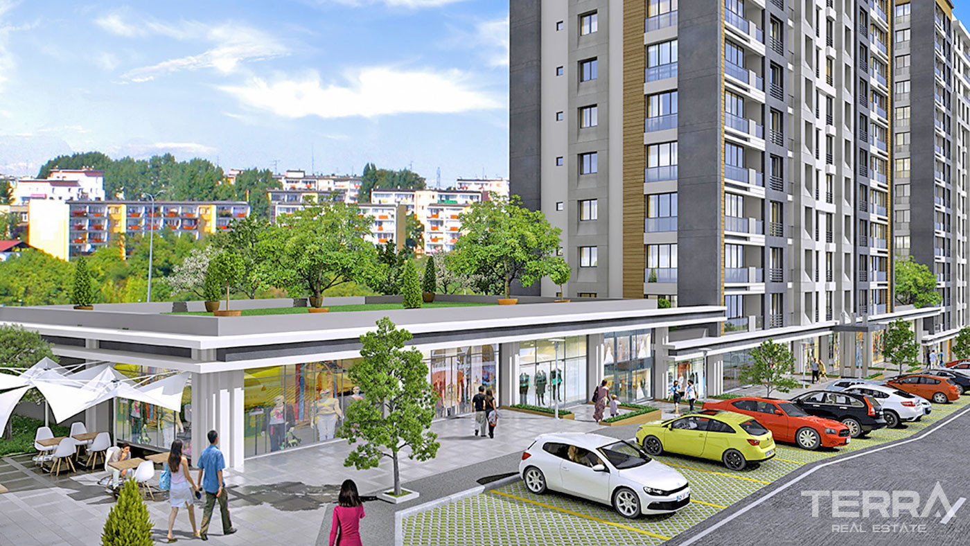 Apartments in Istanbul Bayrampaşa Close to Metro and Connection Links - 55396