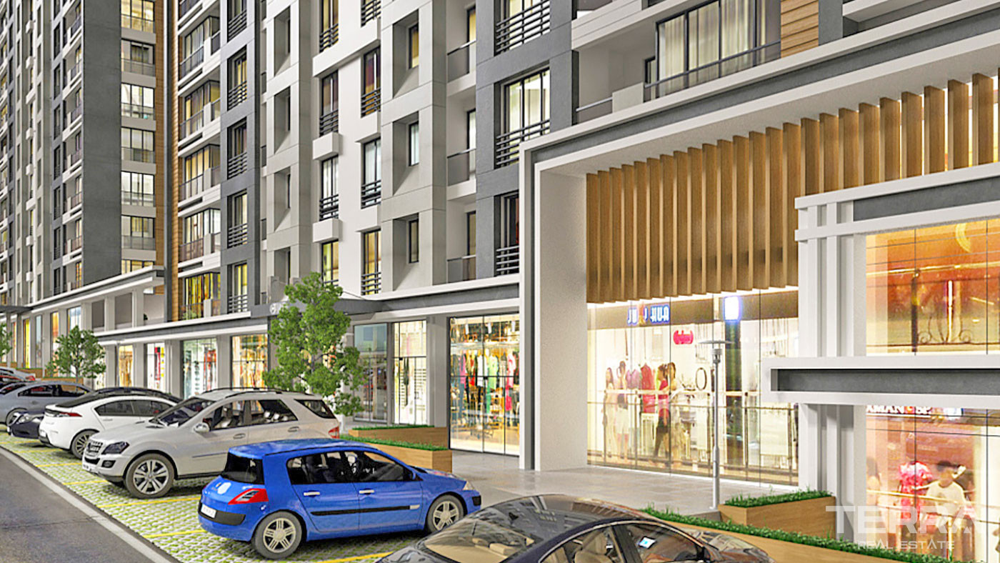 Apartments in Istanbul Bayrampaşa Close to Metro and Connection Links - 55397