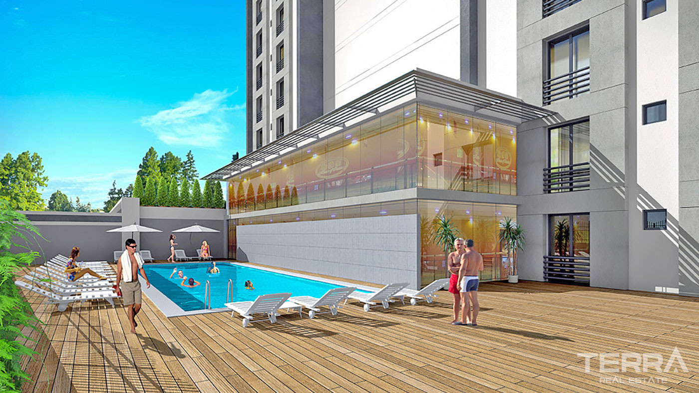 Apartments in Istanbul Bayrampaşa Close to Metro and Connection Links - 55398