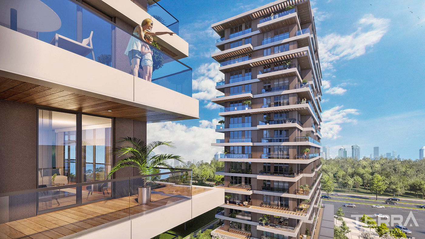 Privileged Apartments with Concierge Service in Istanbul, Kağıthane - 55453