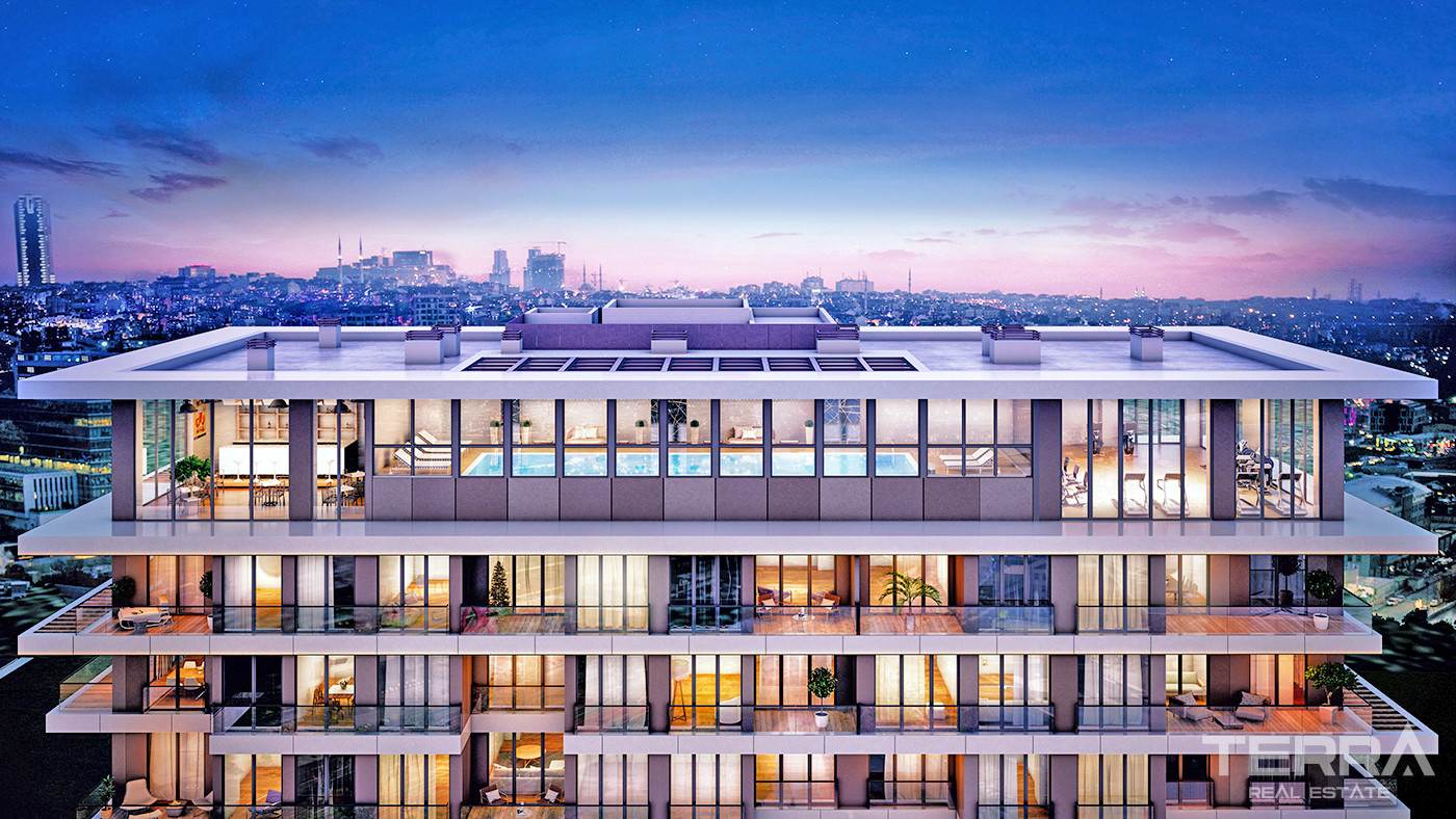 Privileged Apartments with Concierge Service in Istanbul, Kağıthane - 55455