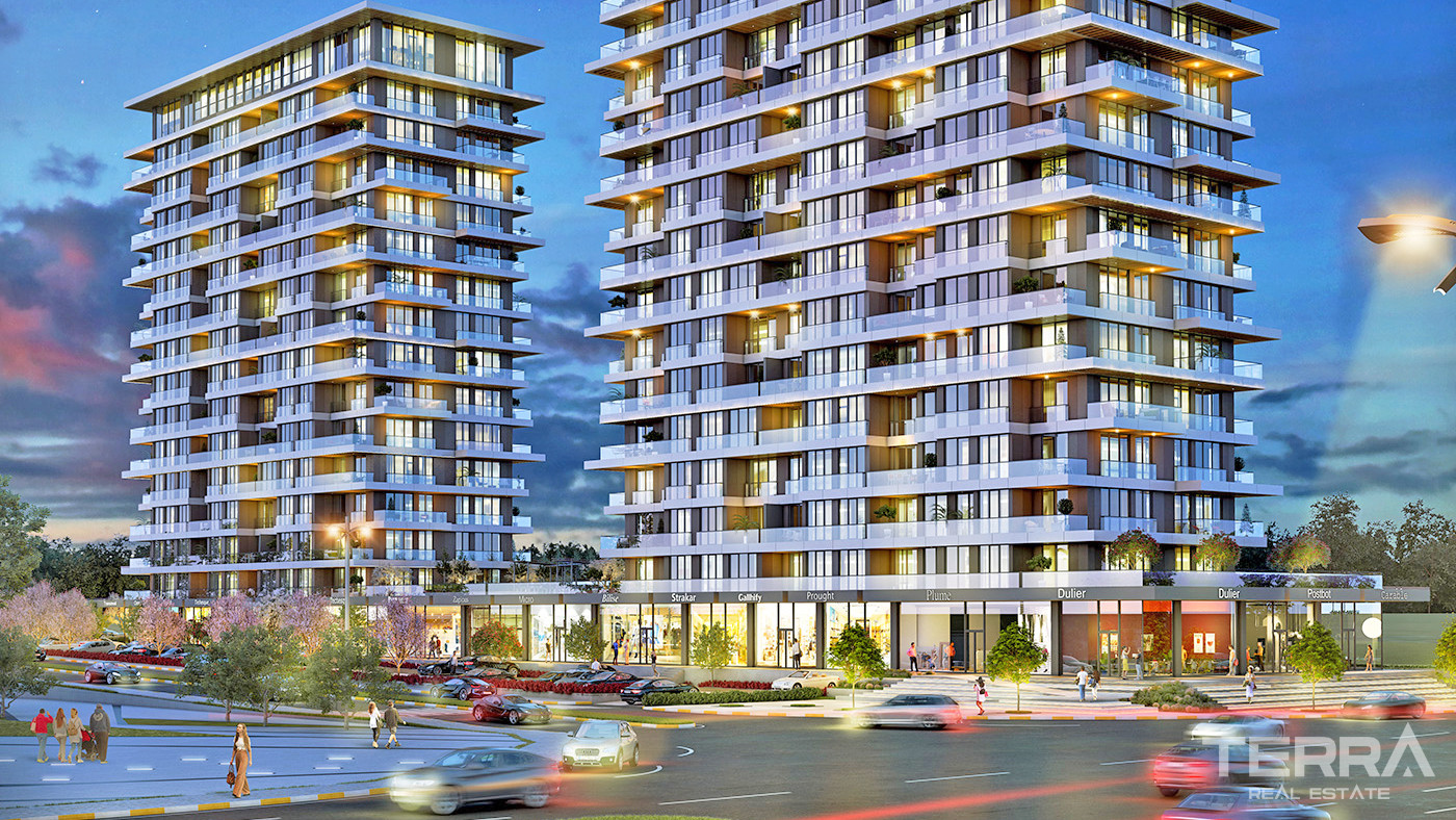 Privileged Apartments with Concierge Service in Istanbul, Kağıthane - 55456