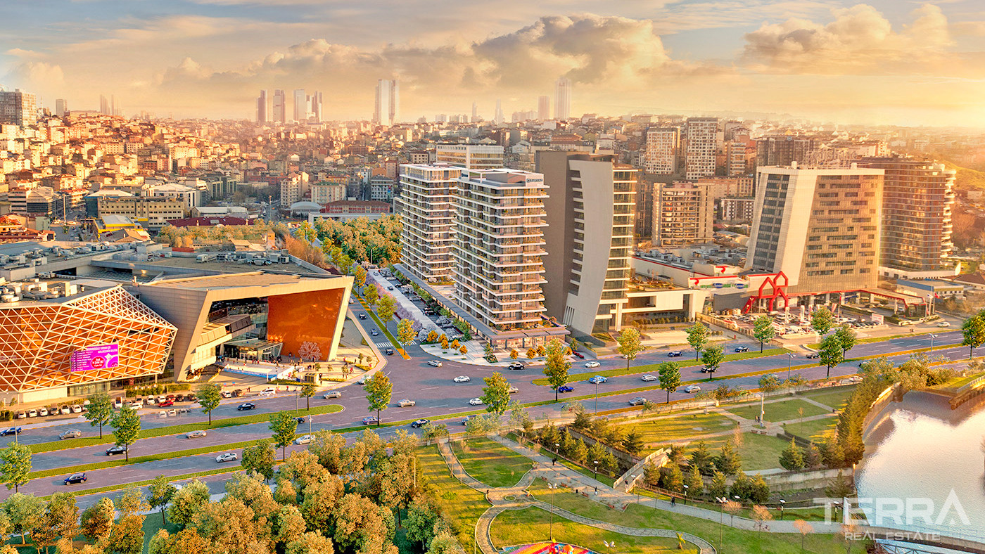 Privileged Apartments with Concierge Service in Istanbul, Kağıthane - 55457