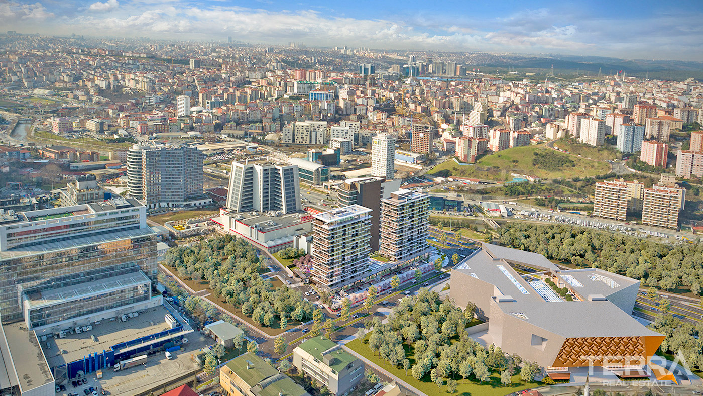 Privileged Apartments with Concierge Service in Istanbul, Kağıthane - 55459