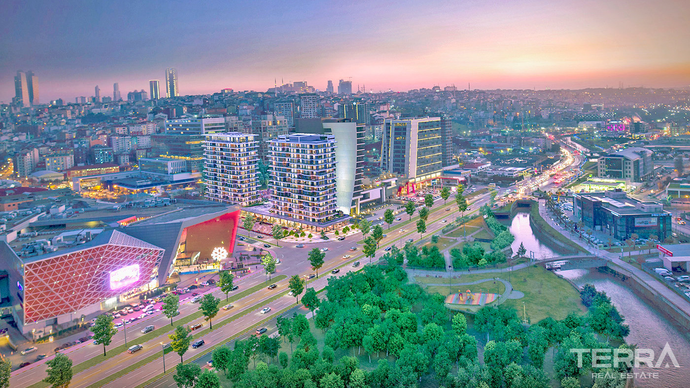 Privileged Apartments with Concierge Service in Istanbul, Kağıthane - 55460