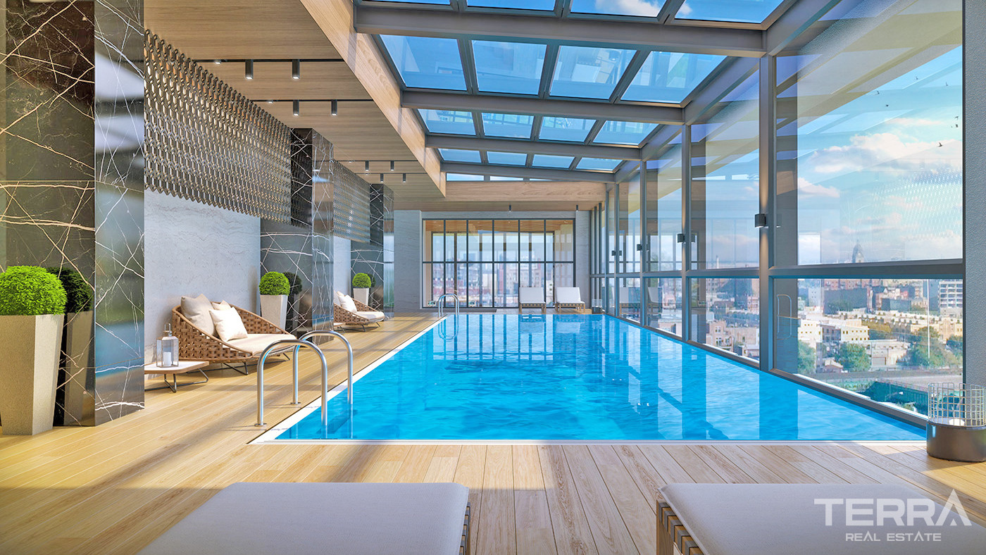 Privileged Apartments with Concierge Service in Istanbul, Kağıthane - 55461