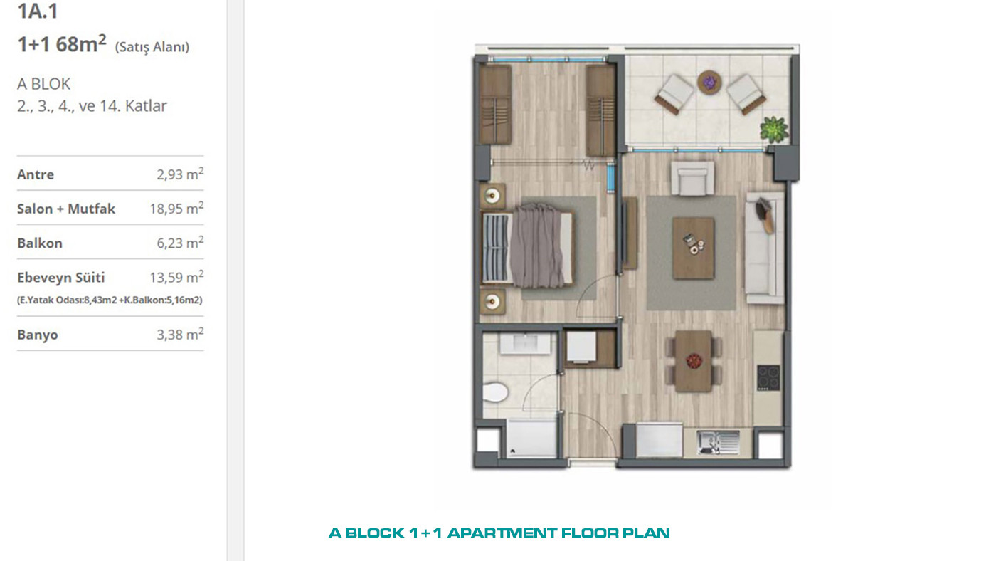 Privileged Apartments with Concierge Service in Istanbul, Kağıthane - 55463