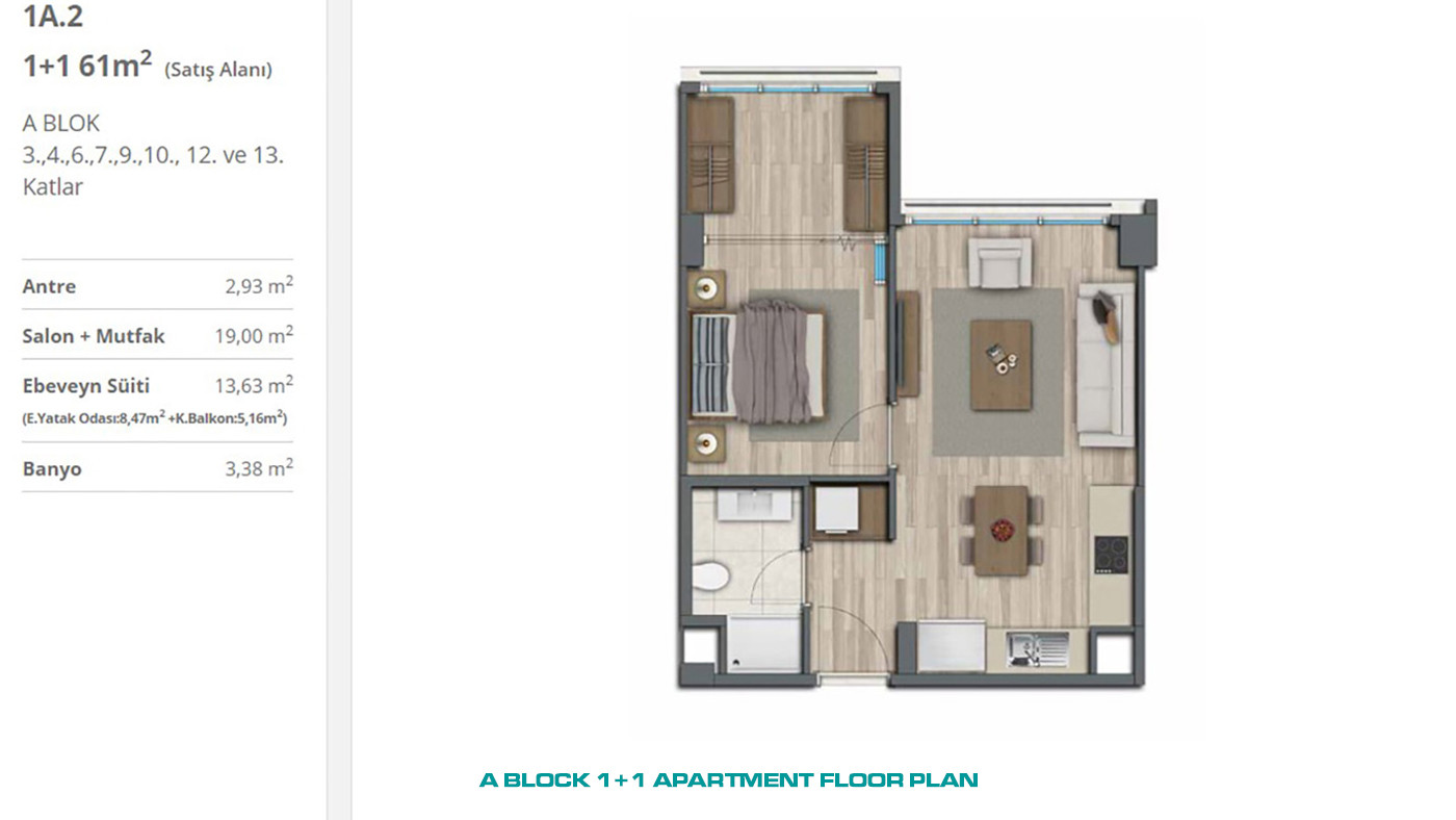 Privileged Apartments with Concierge Service in Istanbul, Kağıthane - 55464