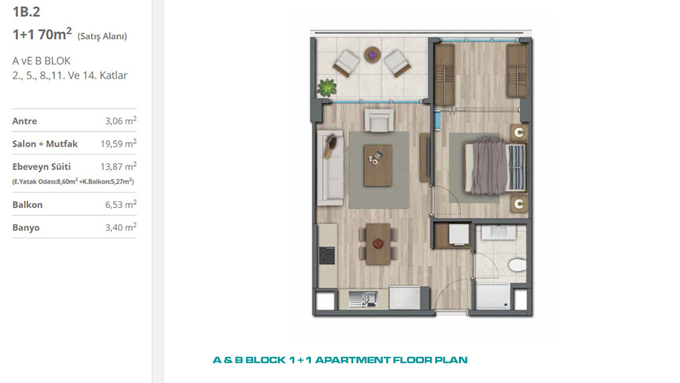 Privileged Apartments with Concierge Service in Istanbul, Kağıthane - 55467