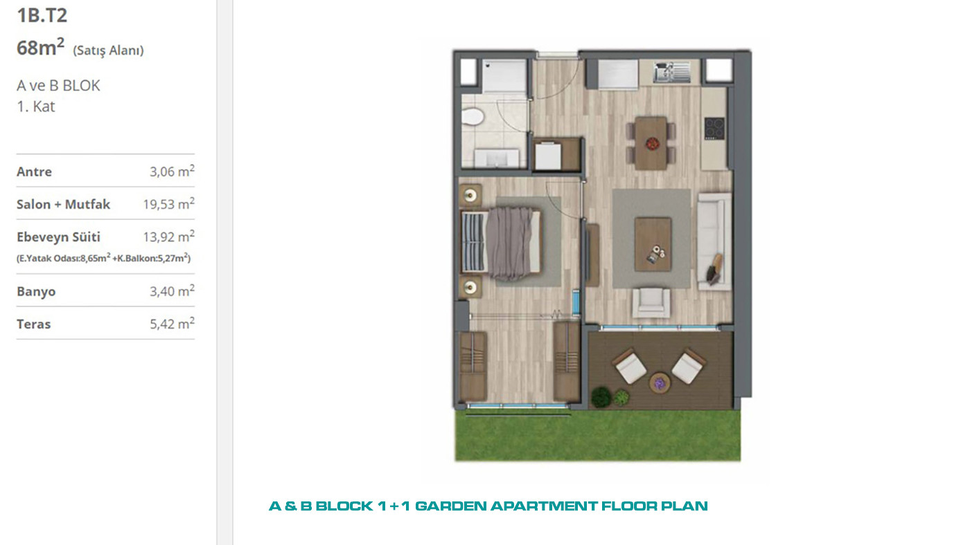 Privileged Apartments with Concierge Service in Istanbul, Kağıthane - 55471
