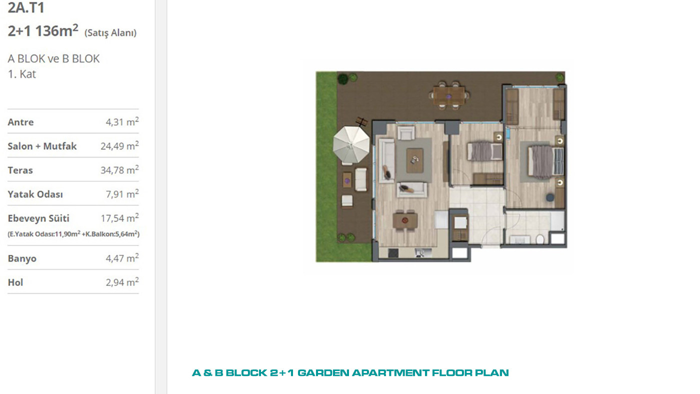 Privileged Apartments with Concierge Service in Istanbul, Kağıthane - 55474