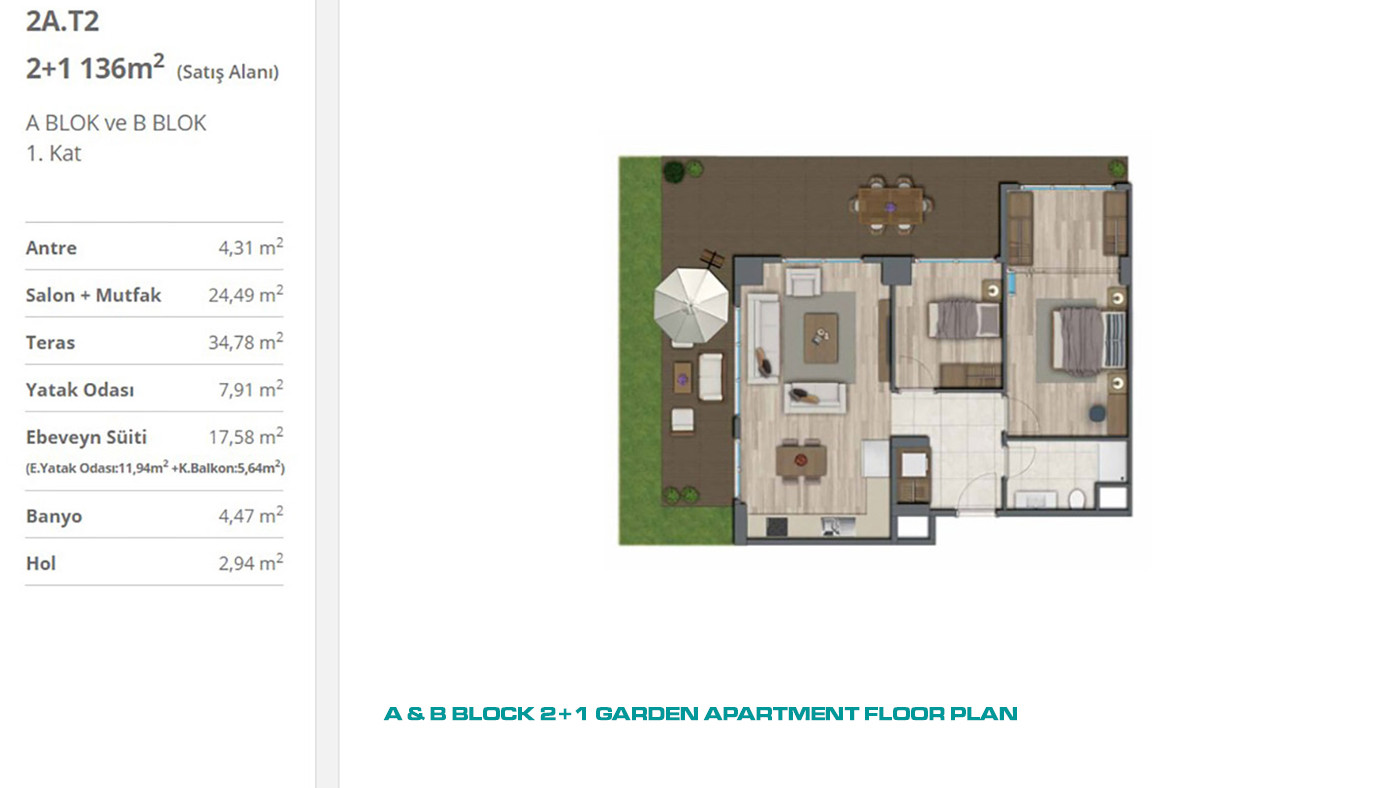 Privileged Apartments with Concierge Service in Istanbul, Kağıthane - 55475
