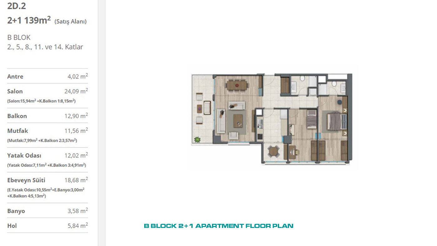 Privileged Apartments with Concierge Service in Istanbul, Kağıthane - 55488
