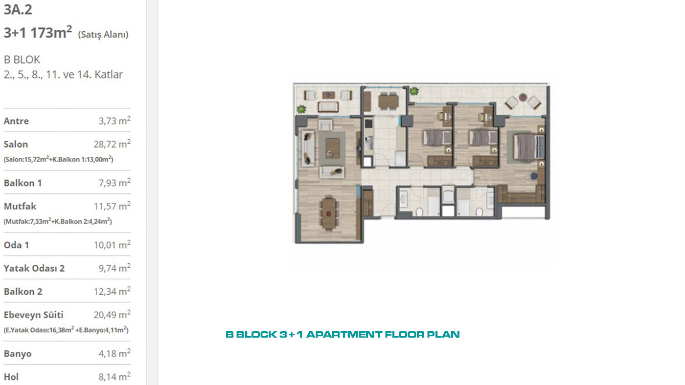 Privileged Apartments with Concierge Service in Istanbul, Kağıthane - 55489