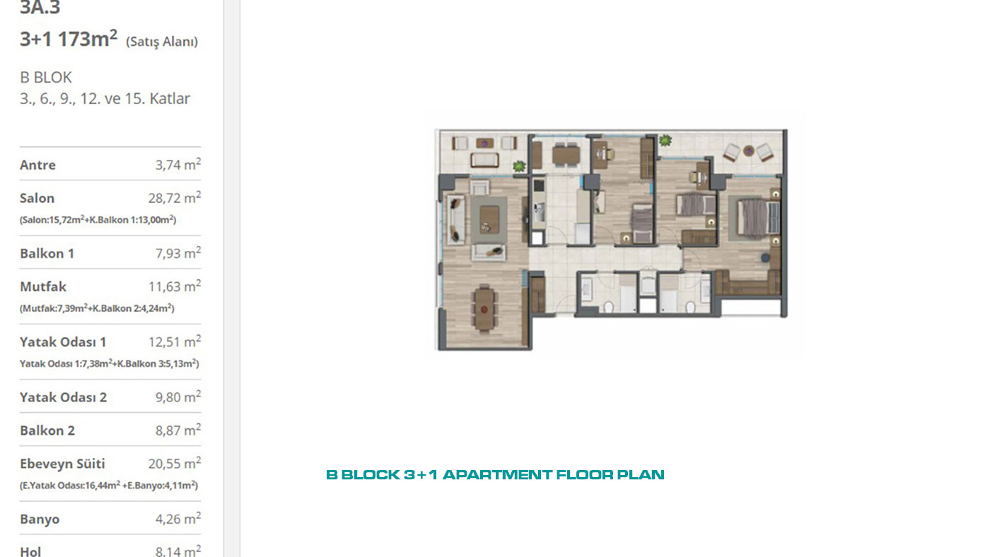 Privileged Apartments with Concierge Service in Istanbul, Kağıthane - 55491