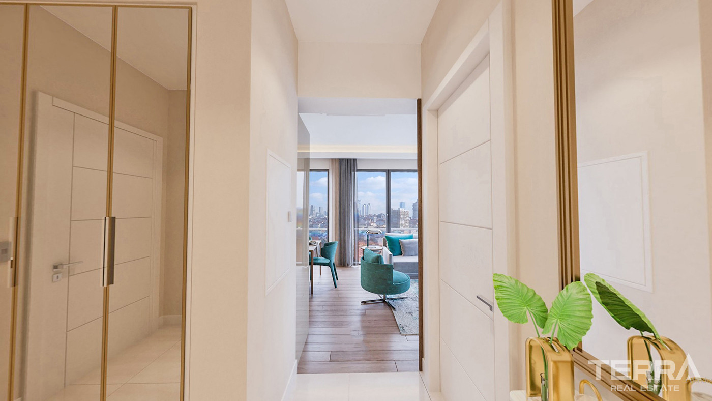 Privileged Apartments with Concierge Service in Istanbul, Kağıthane - 55494