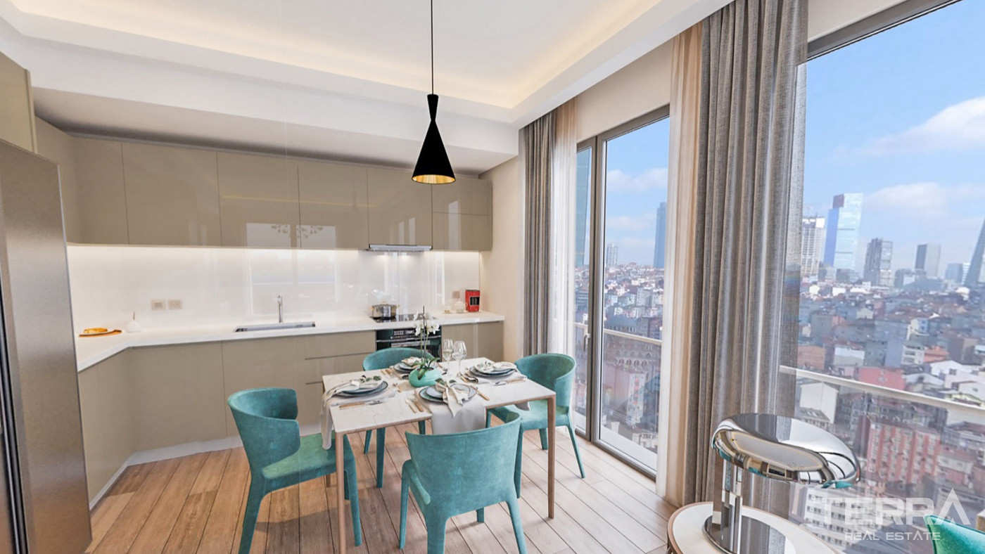 Privileged Apartments with Concierge Service in Istanbul, Kağıthane - 55496