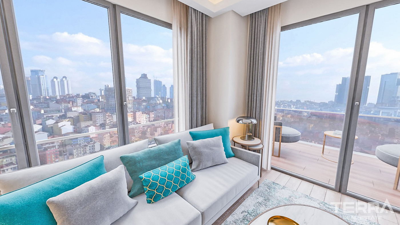 Privileged Apartments with Concierge Service in Istanbul, Kağıthane - 55498