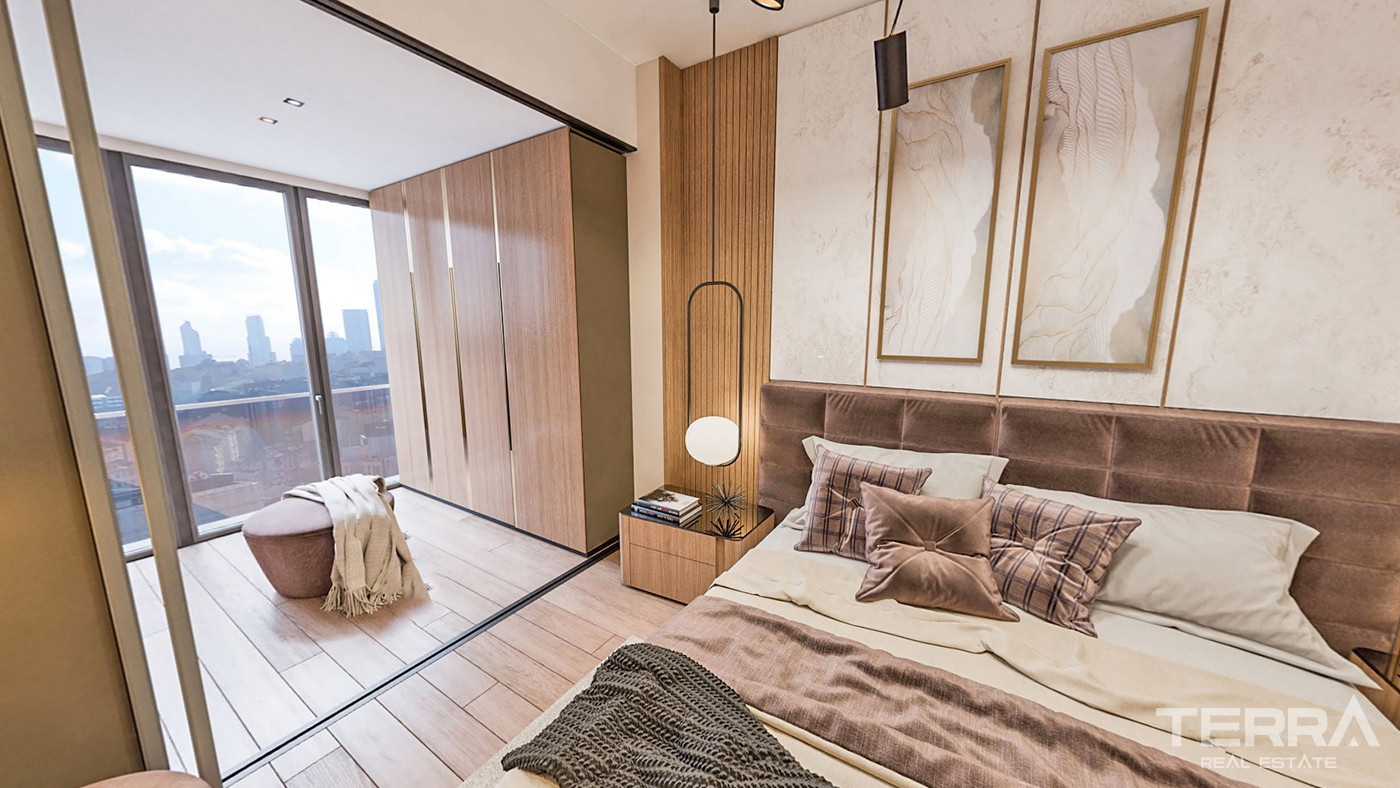 Privileged Apartments with Concierge Service in Istanbul, Kağıthane - 55502