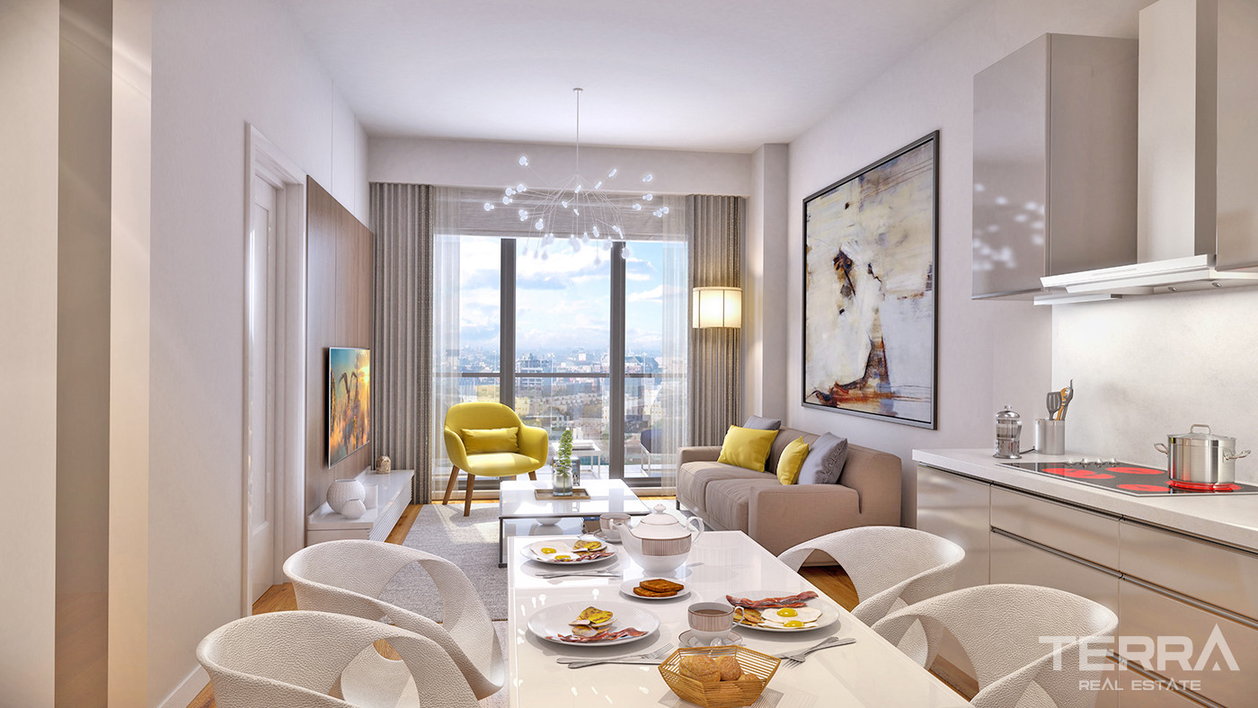 Privileged Apartments with Concierge Service in Istanbul, Kağıthane - 55508