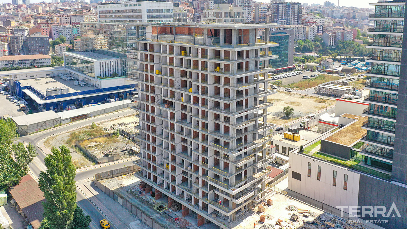 Privileged Apartments with Concierge Service in Istanbul, Kağıthane - 55509