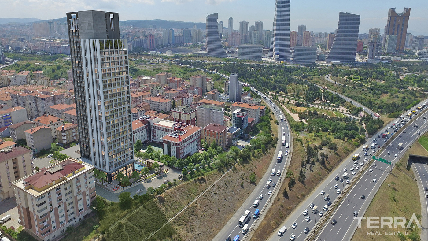 Istanbul Flats in Roya Nova Residence with Hotel Concept in Ümraniye - 55590