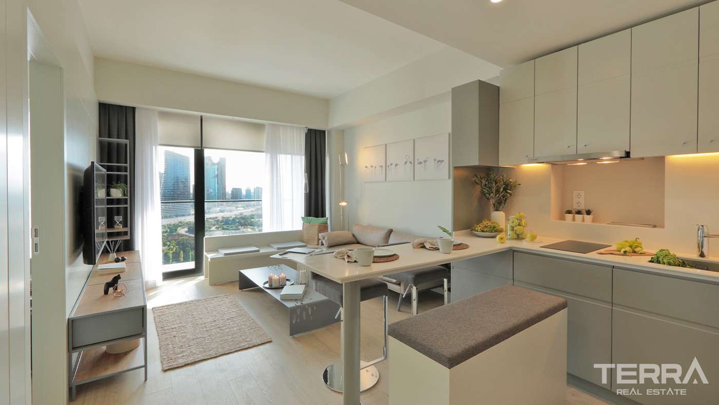 Istanbul Flats in Roya Nova Residence with Hotel Concept in Ümraniye - 55610