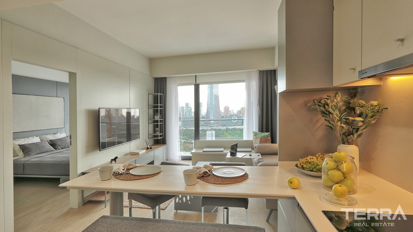 Istanbul Flats in Roya Nova Residence with Hotel Concept in Ümraniye - 55613