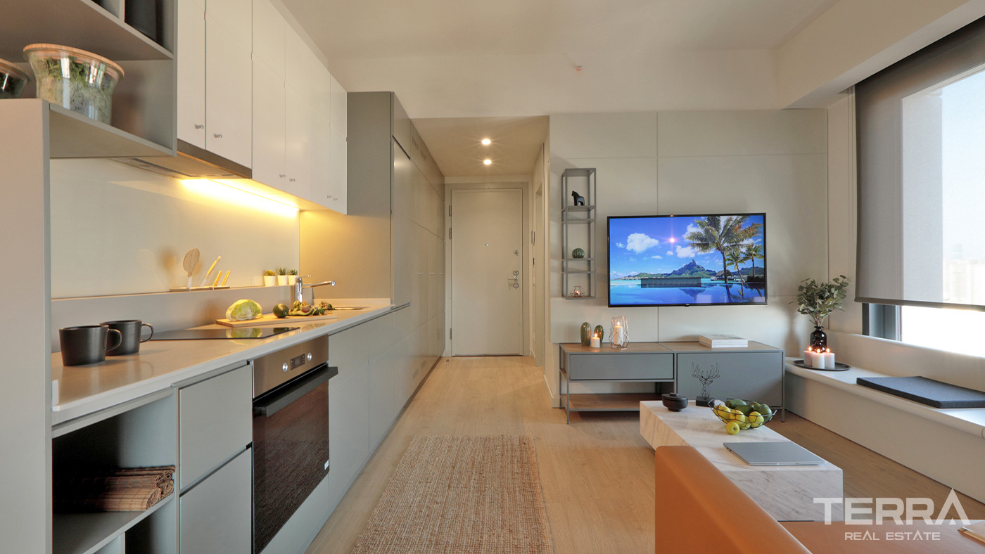 Istanbul Flats in Roya Nova Residence with Hotel Concept in Ümraniye - 55624