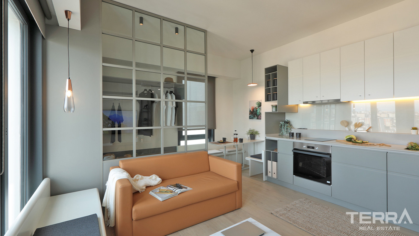 Istanbul Flats in Roya Nova Residence with Hotel Concept in Ümraniye - 55627