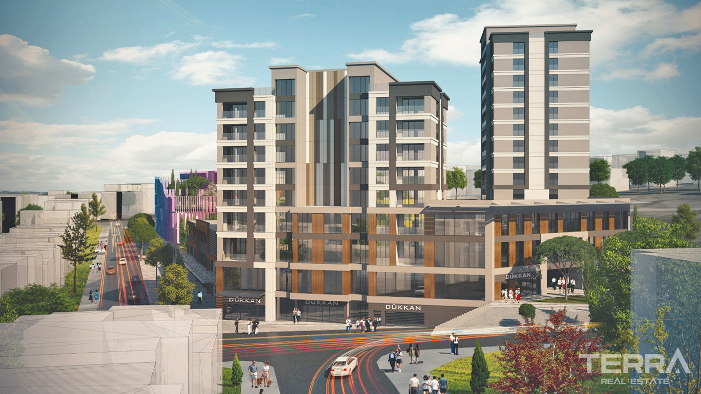 Bargain Apartments with Rich Complex Amenities in Istanbul Beylikdüzü - 55666
