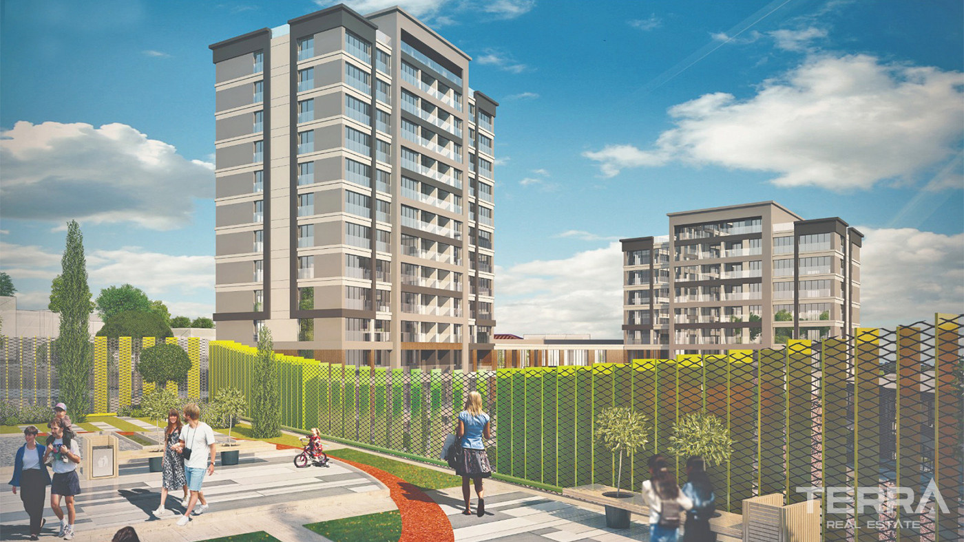 Bargain Apartments with Rich Complex Amenities in Istanbul Beylikdüzü - 55670