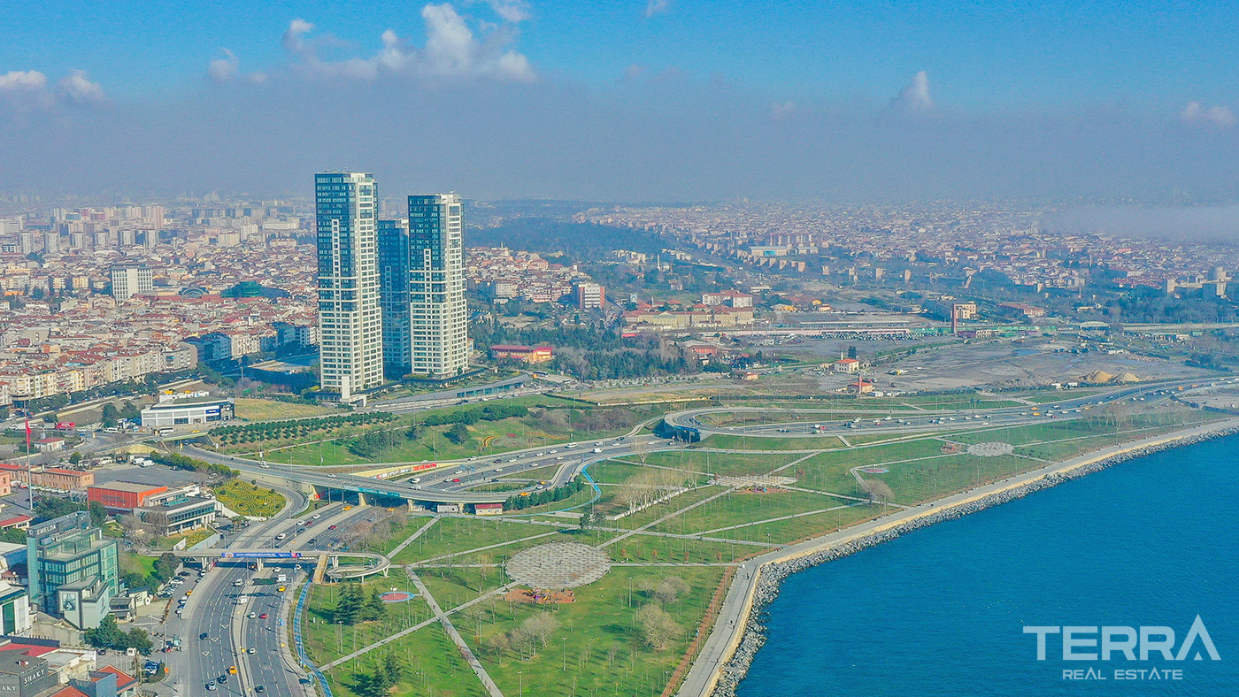 İstanbul'un Kalbi Zeytinburnu'nda Deniz Manzaralı Lüks Daireler - 55958