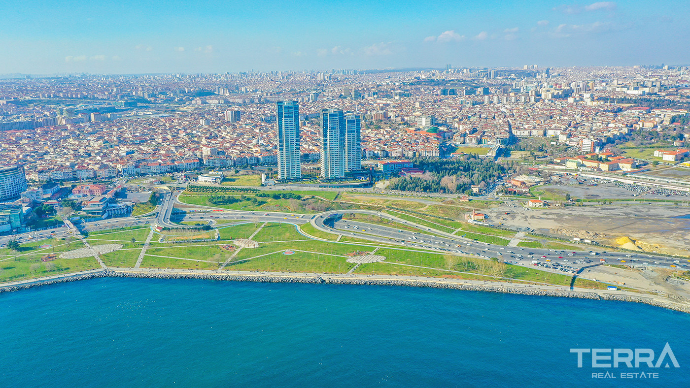 İstanbul'un Kalbi Zeytinburnu'nda Deniz Manzaralı Lüks Daireler - 55962