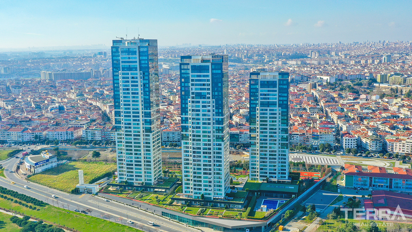 İstanbul'un Kalbi Zeytinburnu'nda Deniz Manzaralı Lüks Daireler - 55964
