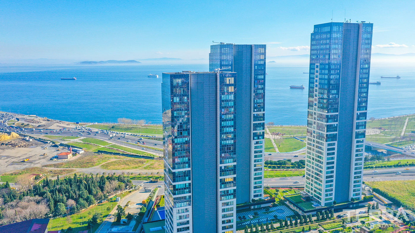 İstanbul'un Kalbi Zeytinburnu'nda Deniz Manzaralı Lüks Daireler - 55968