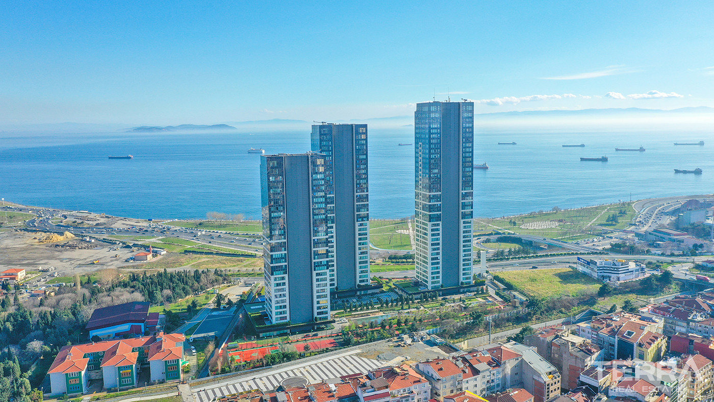 İstanbul'un Kalbi Zeytinburnu'nda Deniz Manzaralı Lüks Daireler - 55969