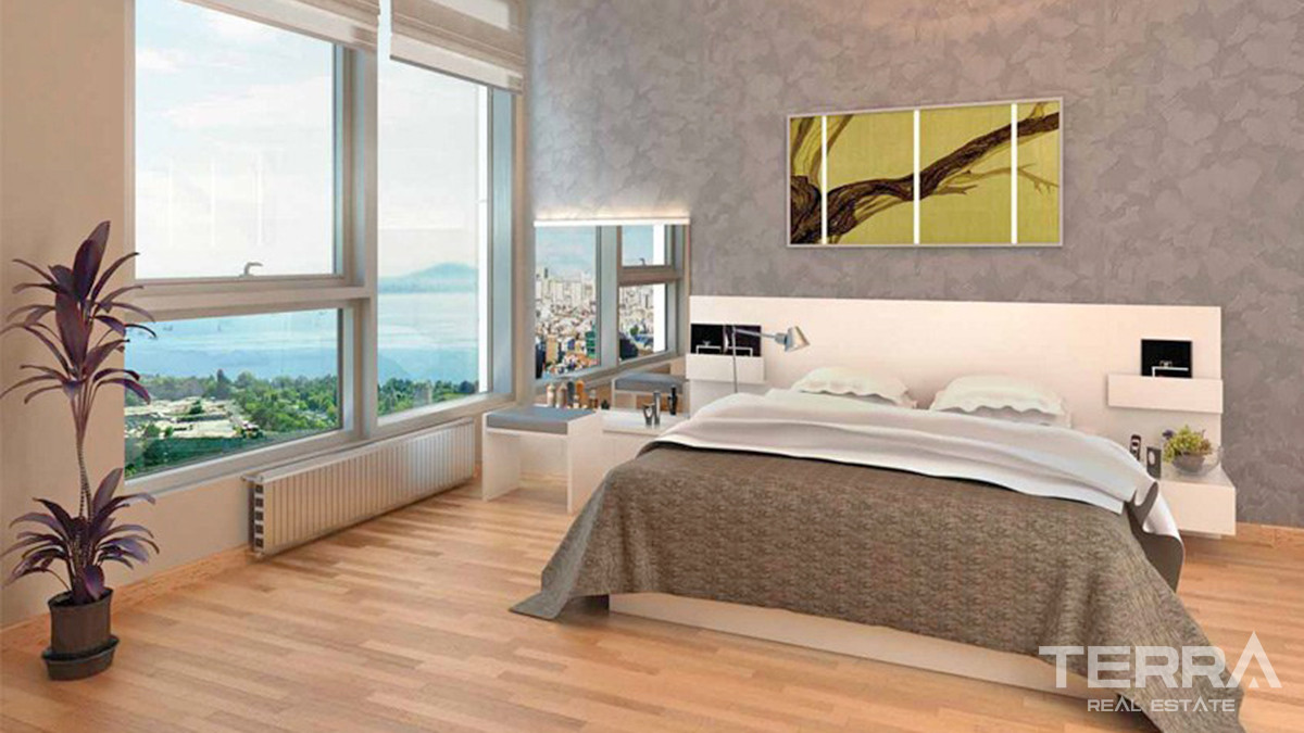 İstanbul'un Kalbi Zeytinburnu'nda Deniz Manzaralı Lüks Daireler - 56367