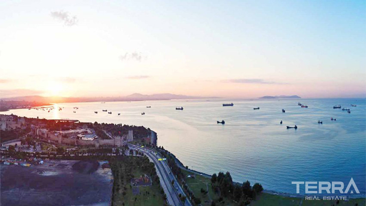 İstanbul'un Kalbi Zeytinburnu'nda Deniz Manzaralı Lüks Daireler - 56370