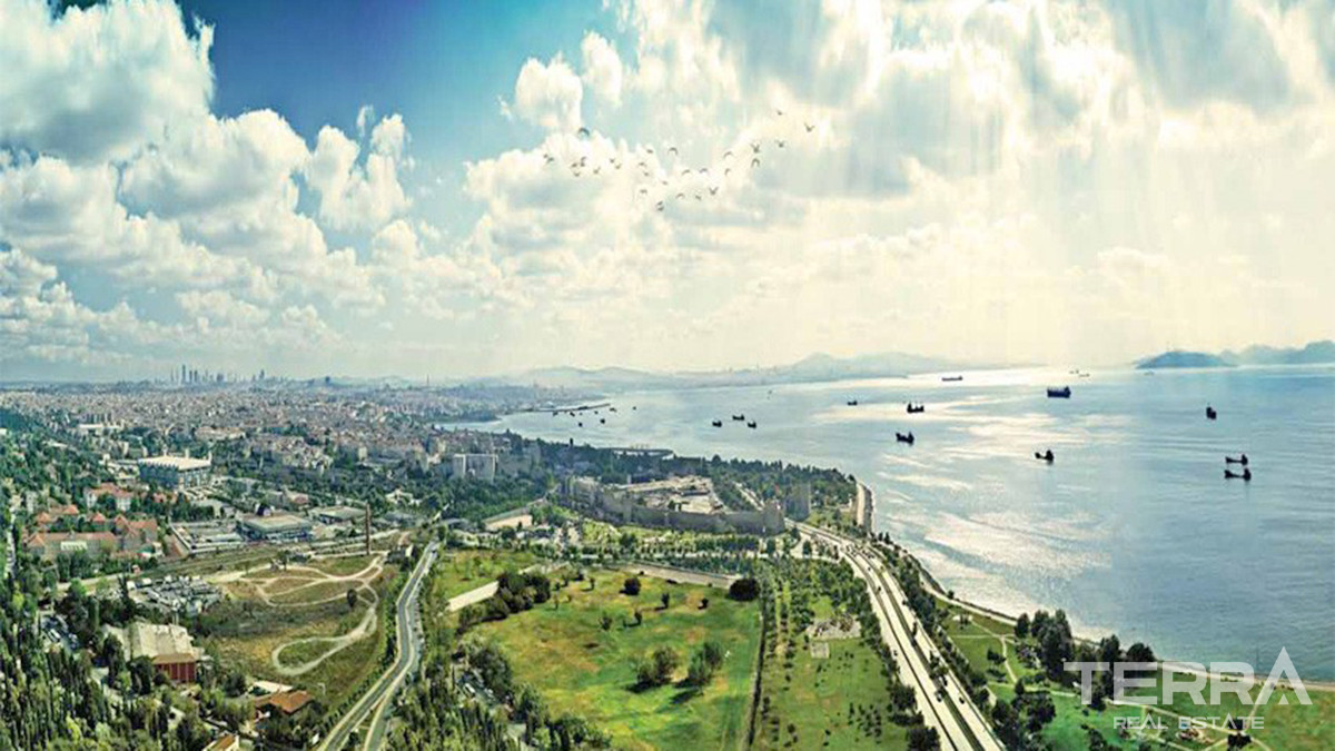 İstanbul'un Kalbi Zeytinburnu'nda Deniz Manzaralı Lüks Daireler - 56371