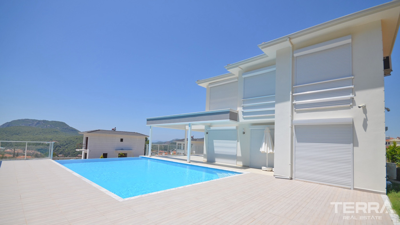 Luxury Villa with Amazing Pool and View in Fethiye, Ovacık, Ölüdeniz - 55980